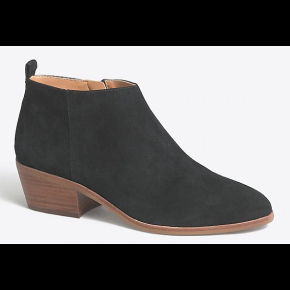 J. Crew Sawyer Suede Booties